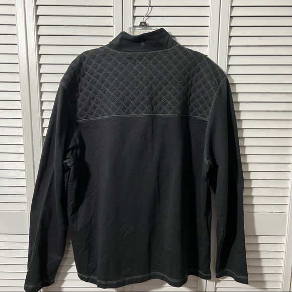 NWT G.H. Bass & Co. Outdoor Zip Neck Flannel Pullover, Size XXL - Picture 5 of 14